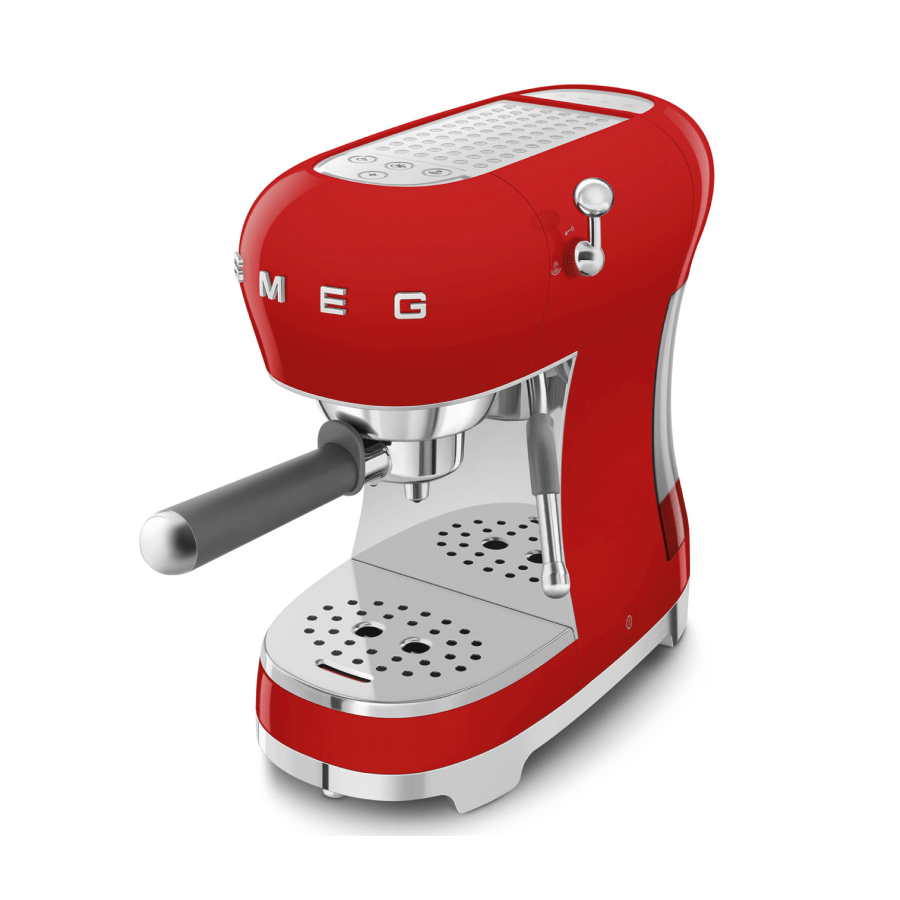 Smeg ECF02RDEU Espresso Manual Coffee Machine Sharaf Electro Store